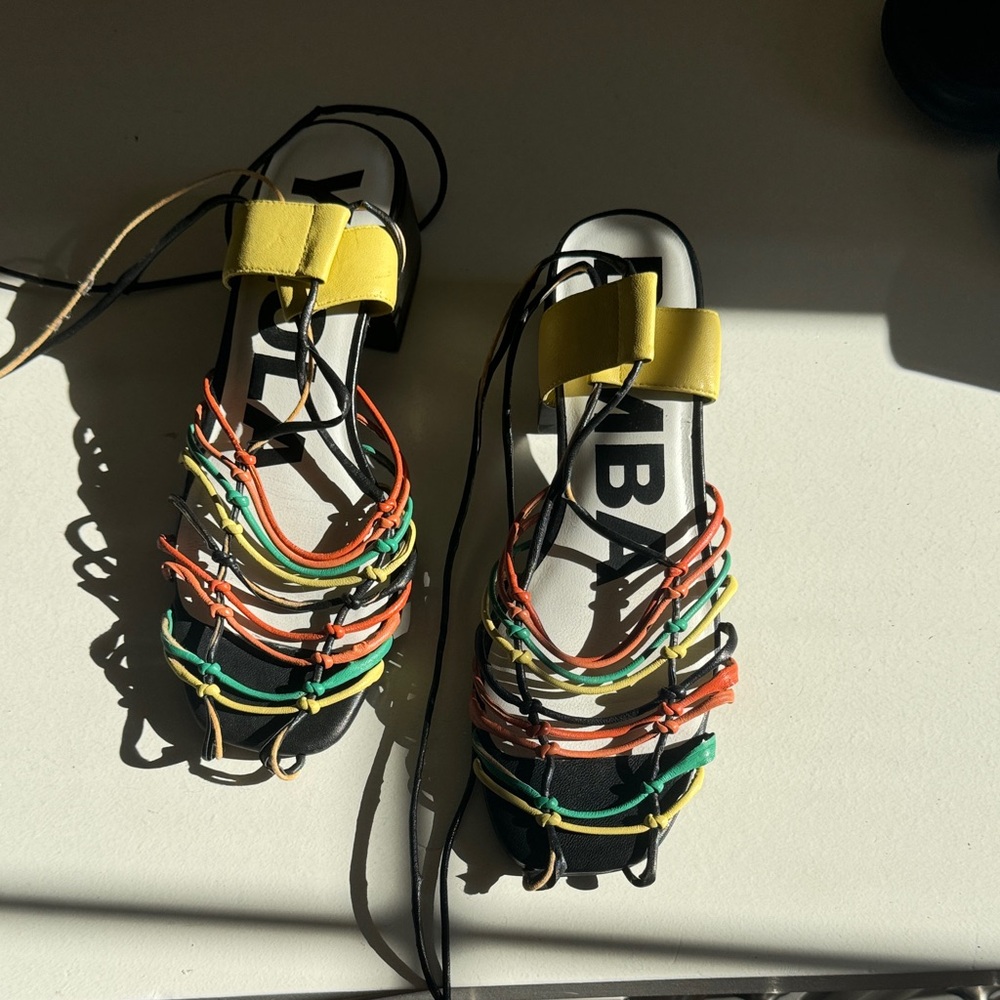 Colorful Strappy Sandals